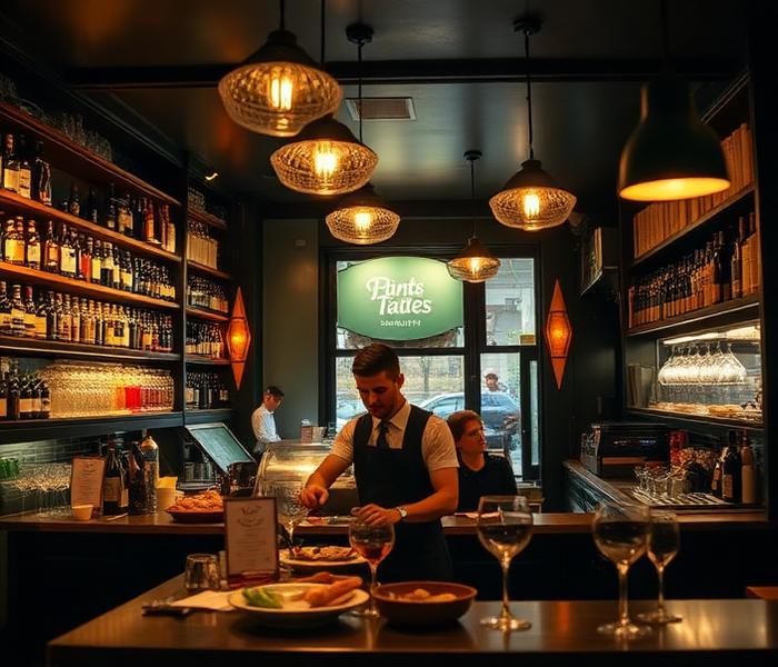 Pintxos bar atmosphere